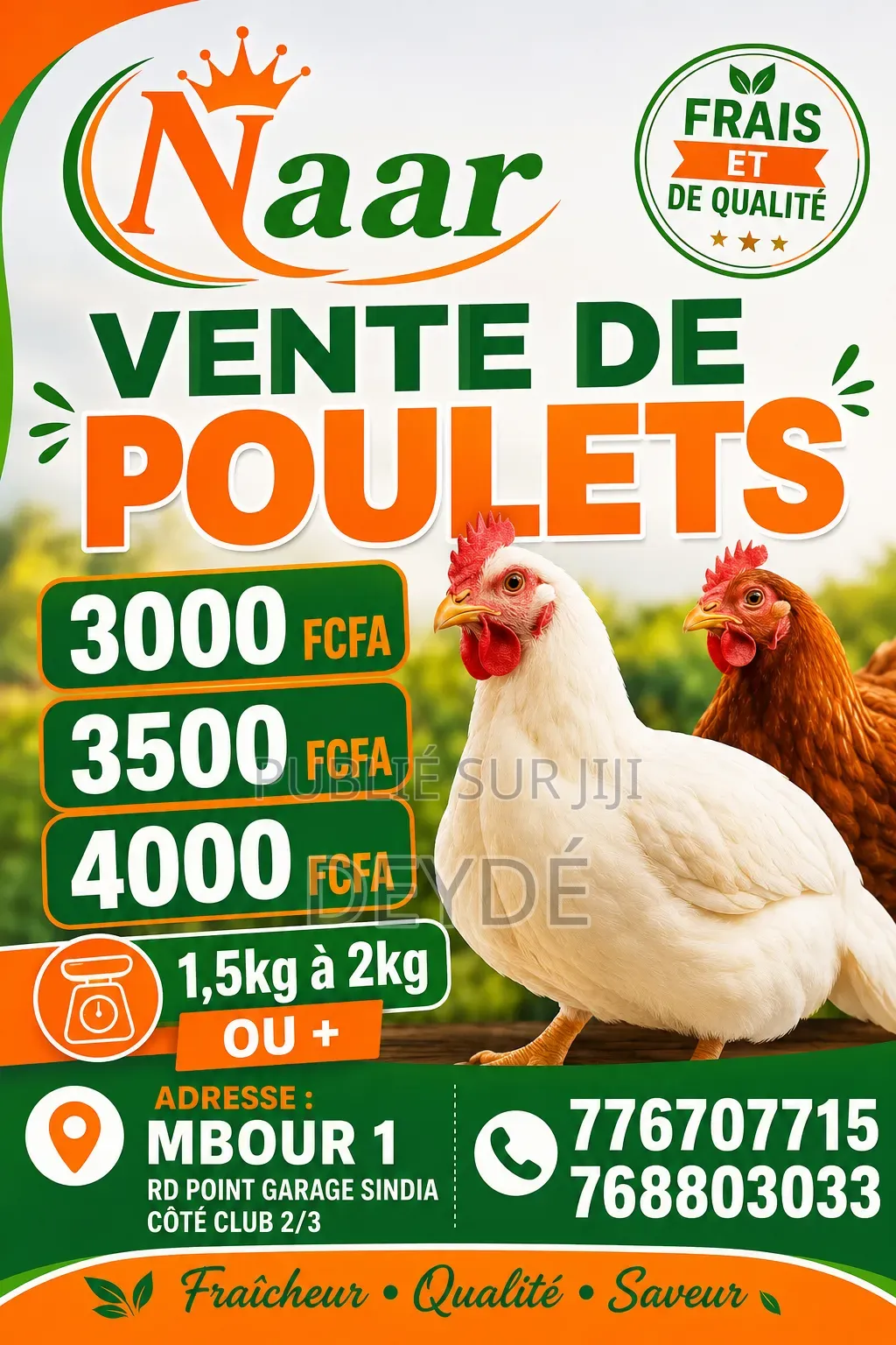 Vente De Poulets