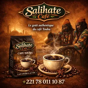 Vendeuse De Café Touba en Poudre
