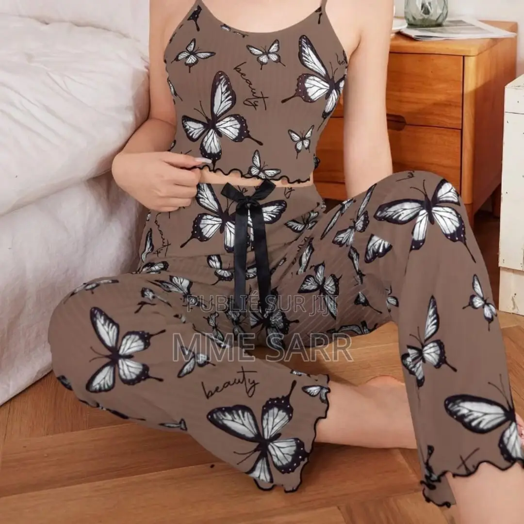 Ensemble Pyjama Femme Confortable Et Élégant 
