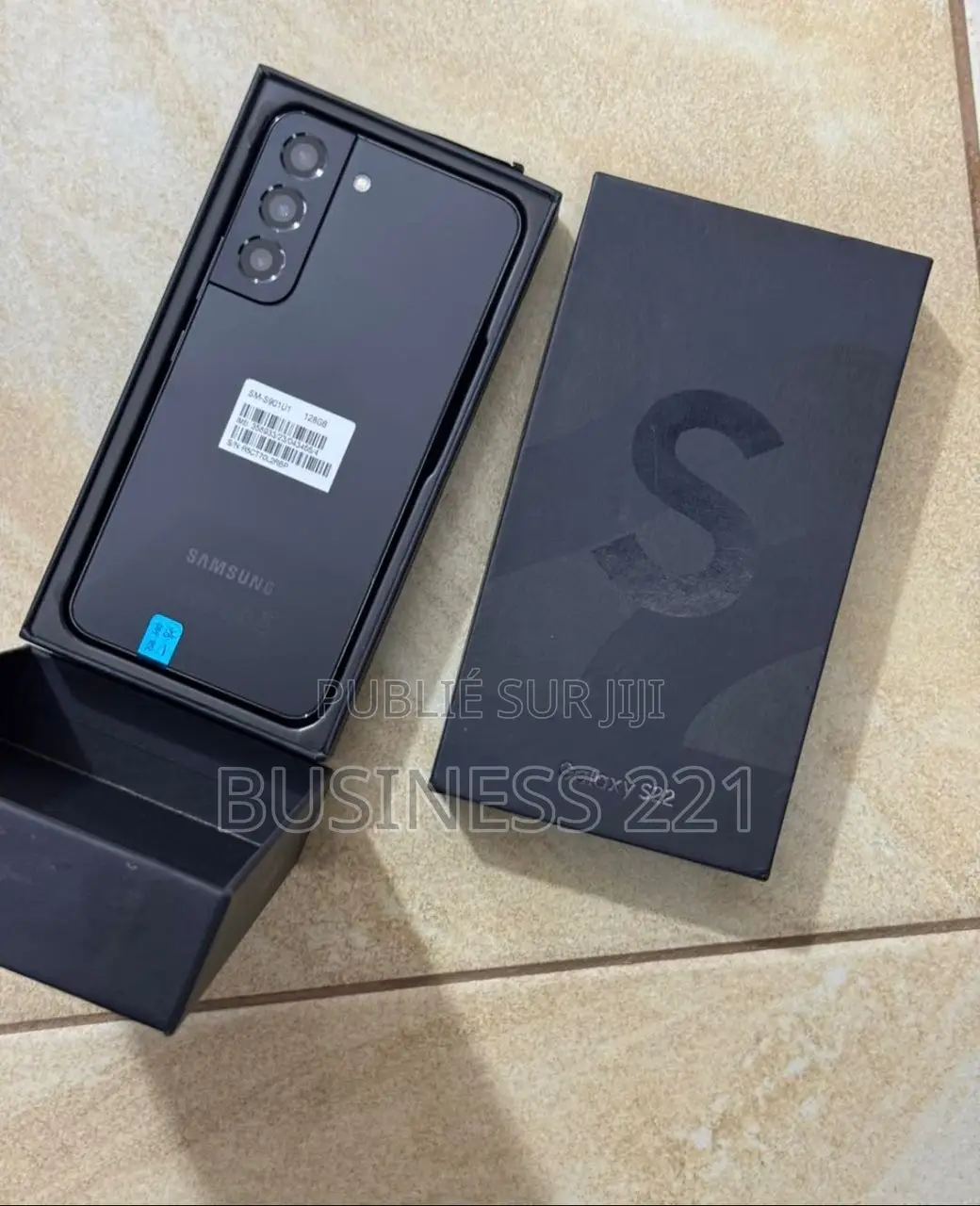 Nouveau Samsung Galaxy S22 5G 128 GB Noir