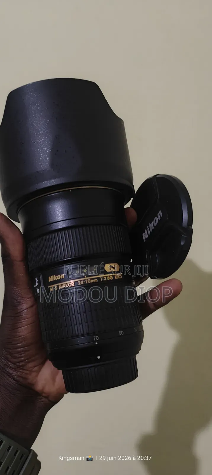 Objectif Nikon 24-70mm F2.8