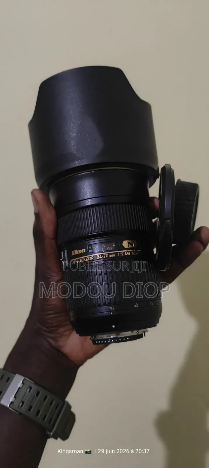 Objectif Nikon 24-70mm F2.8