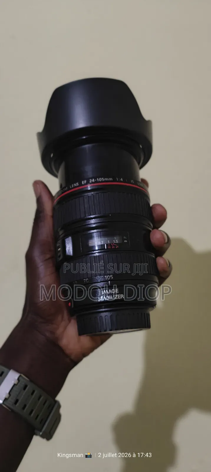 Objectif Canon 24-105mm