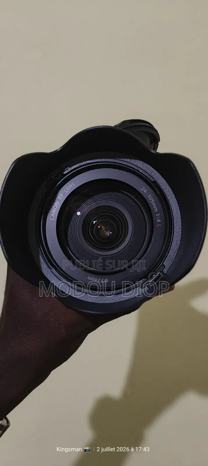 Objectif Canon 24-105mm