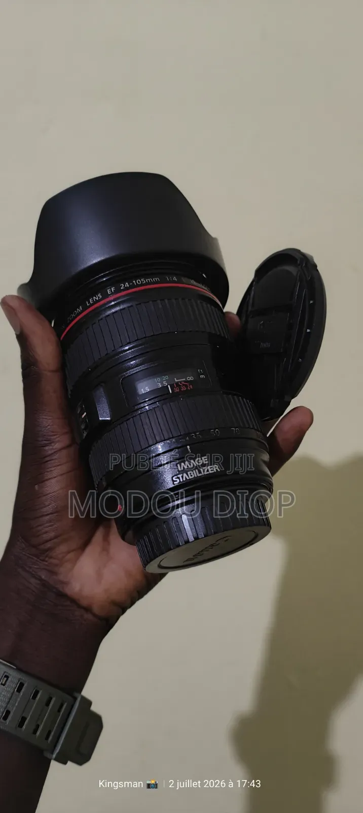 Objectif Canon 24-105mm