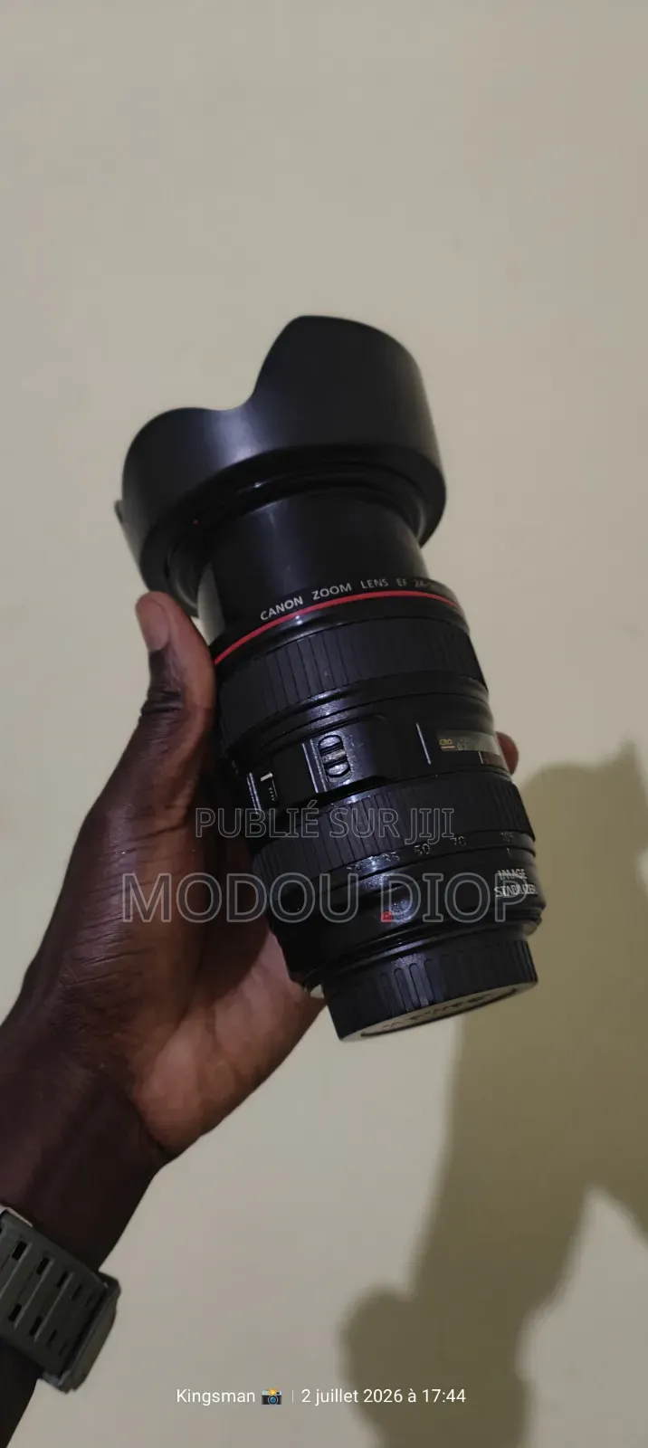 Objectif Canon 24-105mm