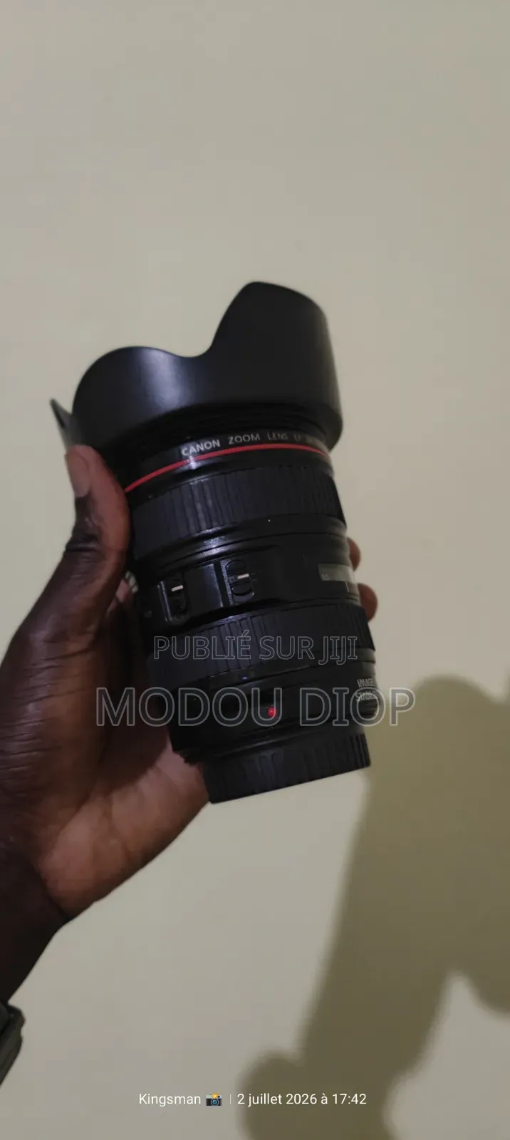 Objectif Canon 24-105mm