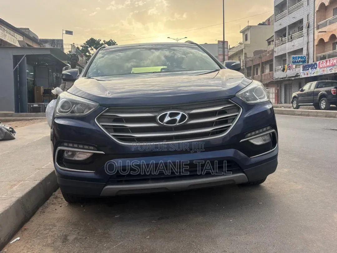 Hyundai Santa Fe 2017 Bleu