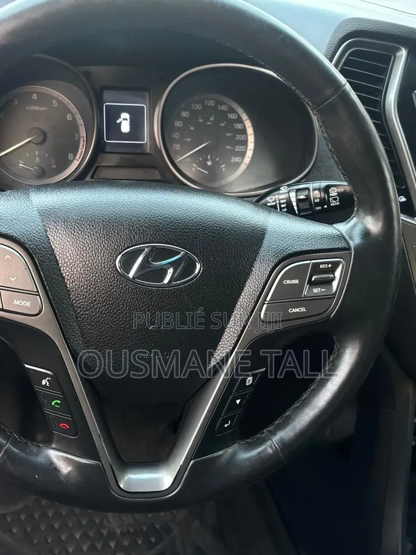 Hyundai Santa Fe 2017 Bleu
