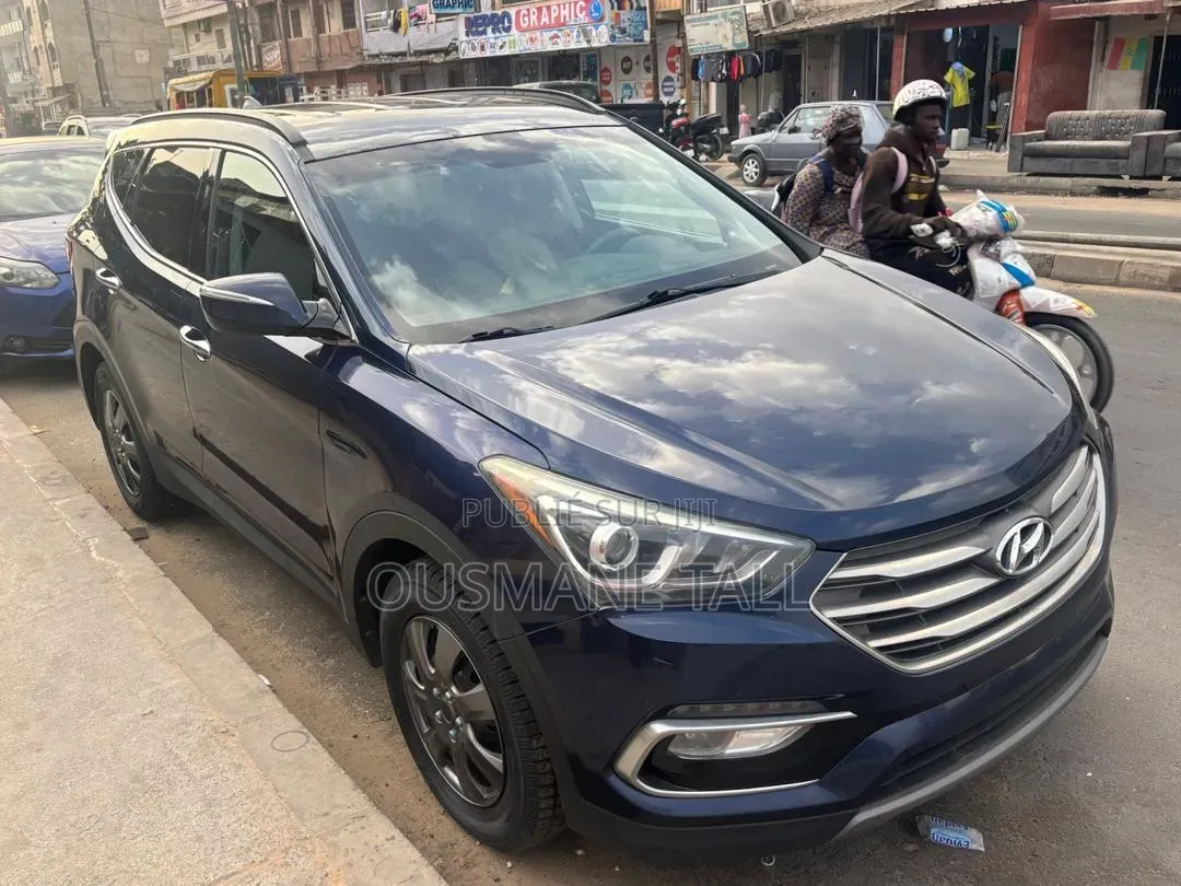 Hyundai Santa Fe 2017 Bleu