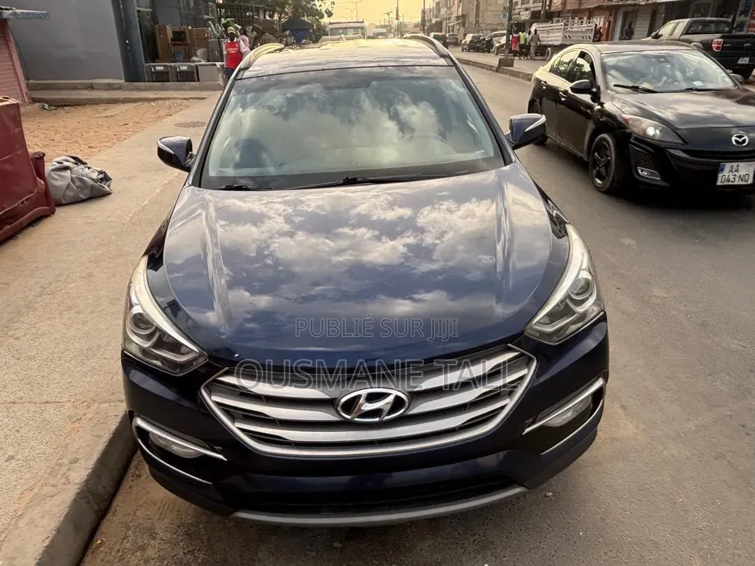 Hyundai Santa Fe 2017 Bleu