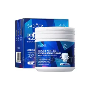 Poudre De Blanchiment Des Dents À La Menthe Douce Efficace Pour Élimin