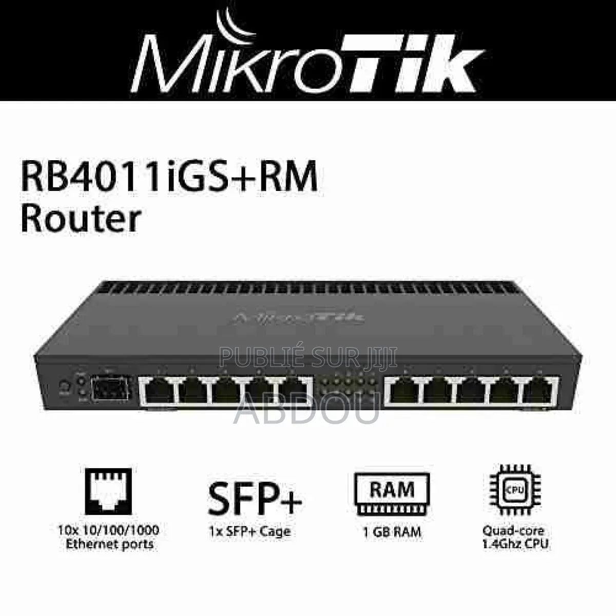 Mikrotik Rb4011, Routeur Wifi Starlink