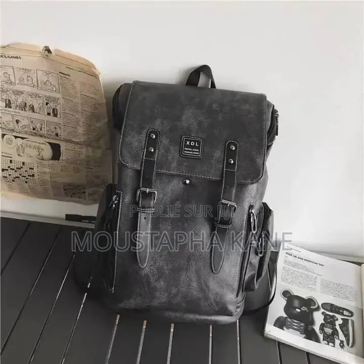 Sac À Dos en Cuir Grand Modèle