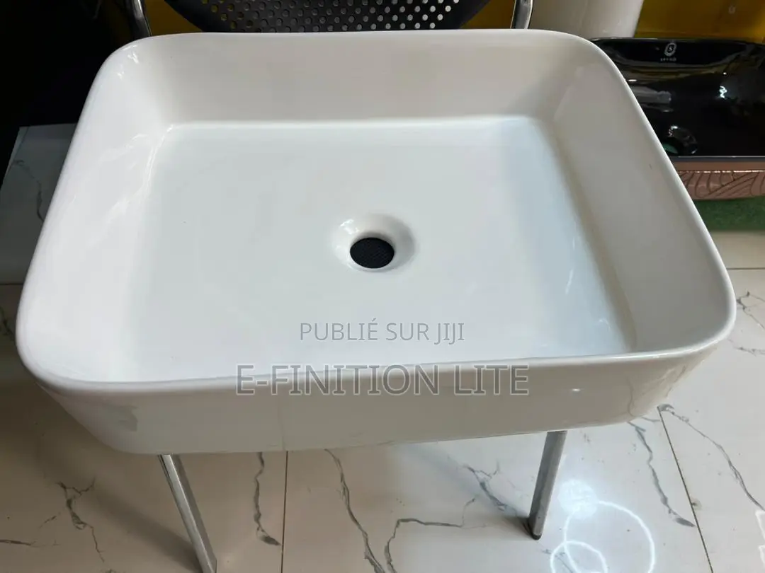 Vasque Blanc Grand Modèle