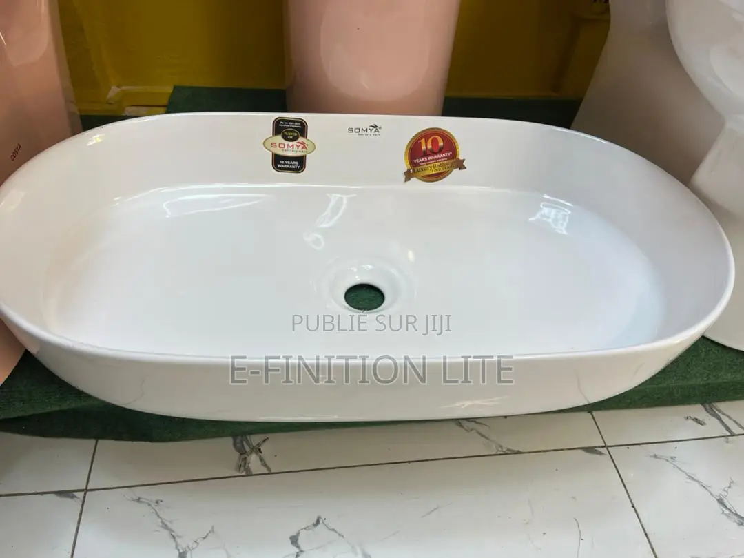 Vasque Blanc Grand Modèle