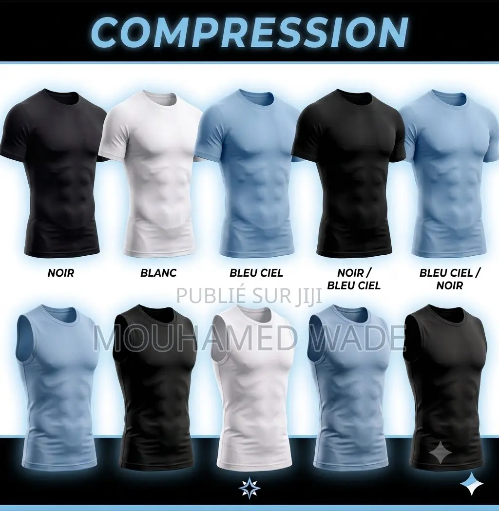 T-Shirt Et Débardeur De Compression