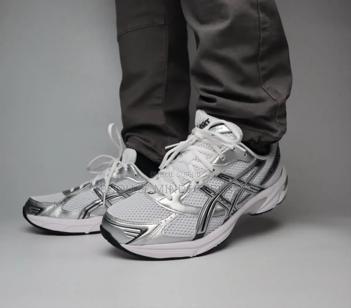 Asics Gel 14 Gris-Blanc Disponible