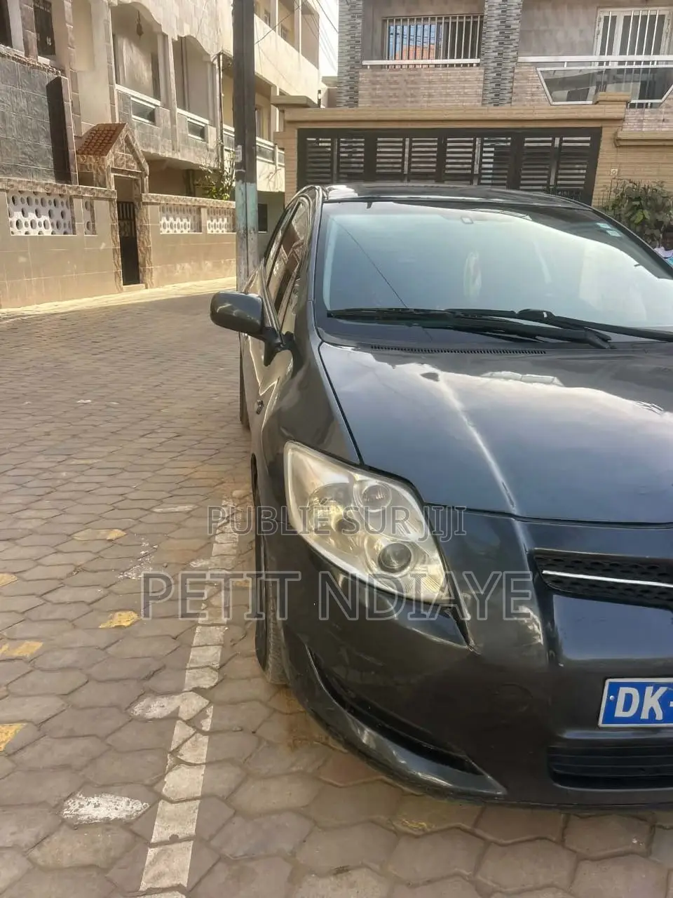 Toyota Auris 2008 Noir