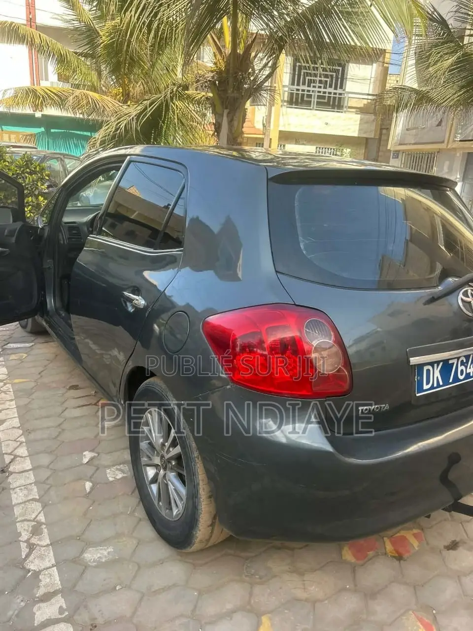 Toyota Auris 2008 Noir