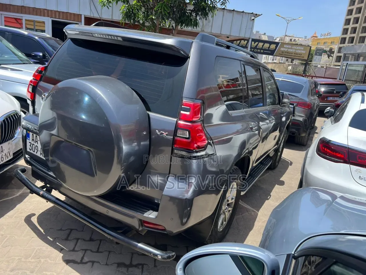Toyota Land Cruiser Prado 2019 Gris