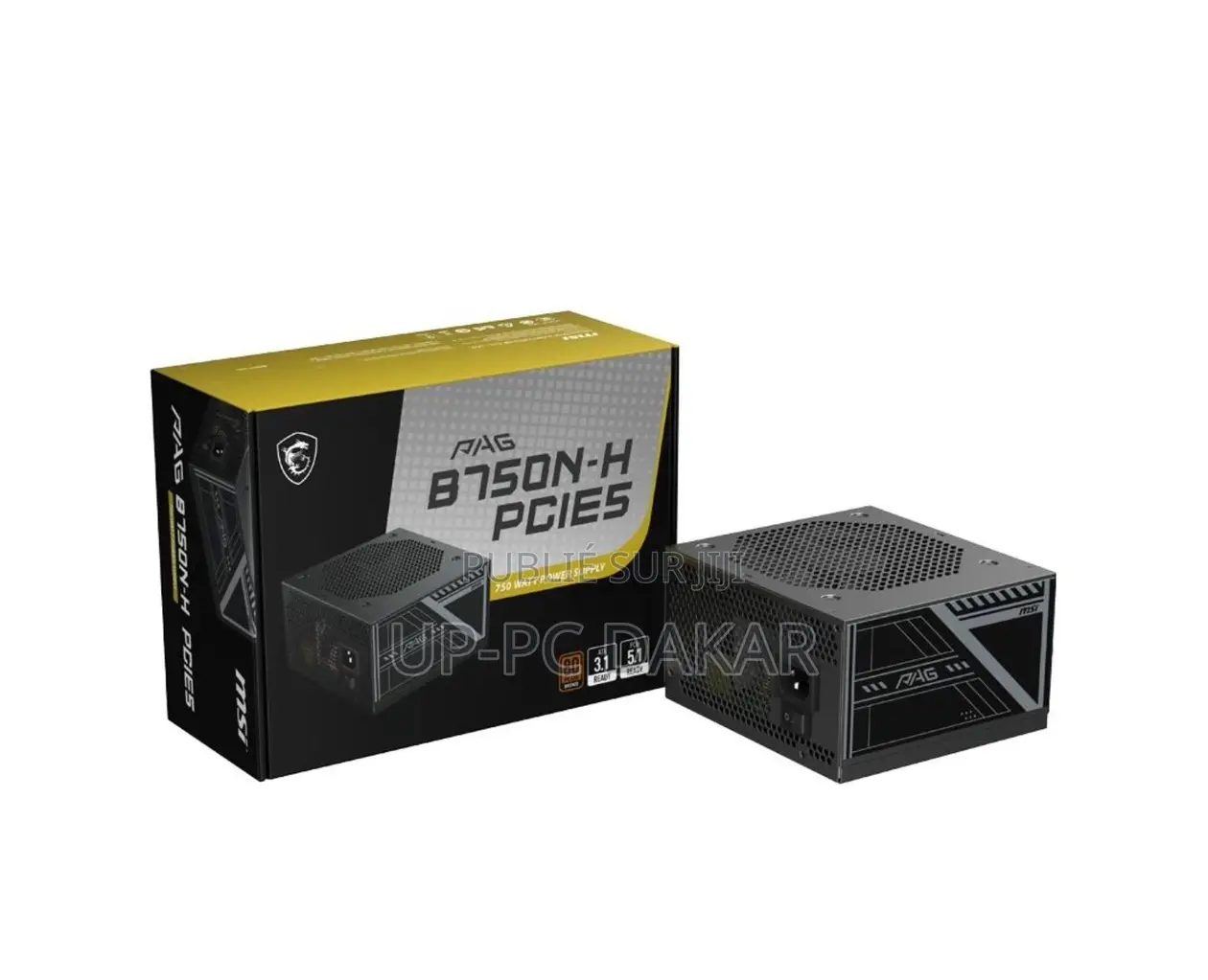 Alimentation Pc Msi Pag B750n-H Pcie5