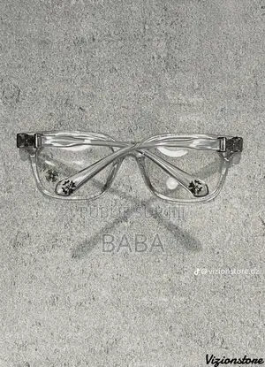 Lunettes Chrome Hearts Premium – Noir Transparent