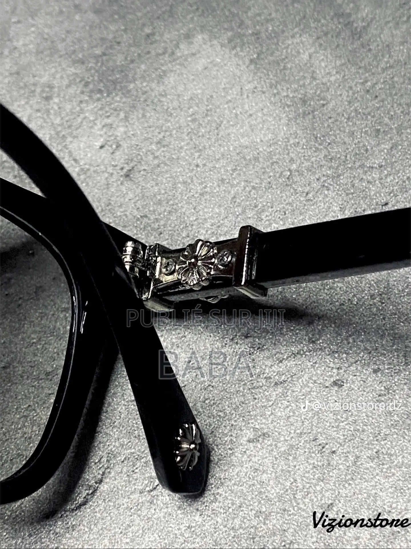 Lunettes Chrome Hearts Premium – Noir Transparent
