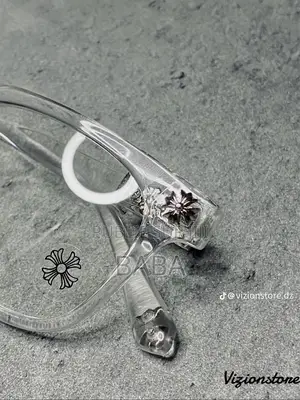Lunettes Chrome Hearts Premium – Noir Transparent