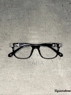 Lunettes Chrome Hearts Premium – Noir Transparent