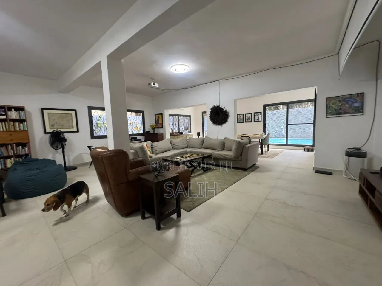 5chbre Villa dans Salih-Immo Et, Mermoz Sacré-Cœur à Louer