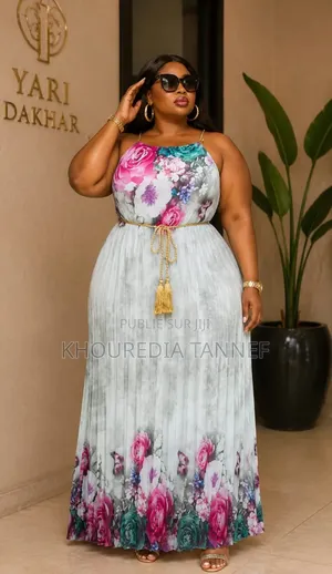 Robe  Longue Plissé