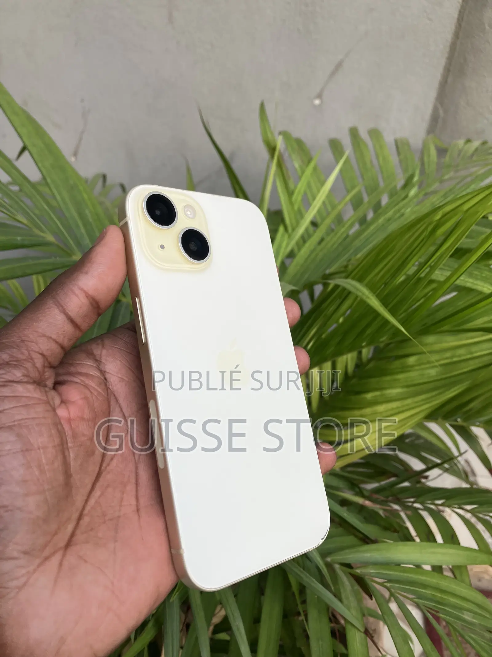 Apple iPhone 15 256 GB Jaune