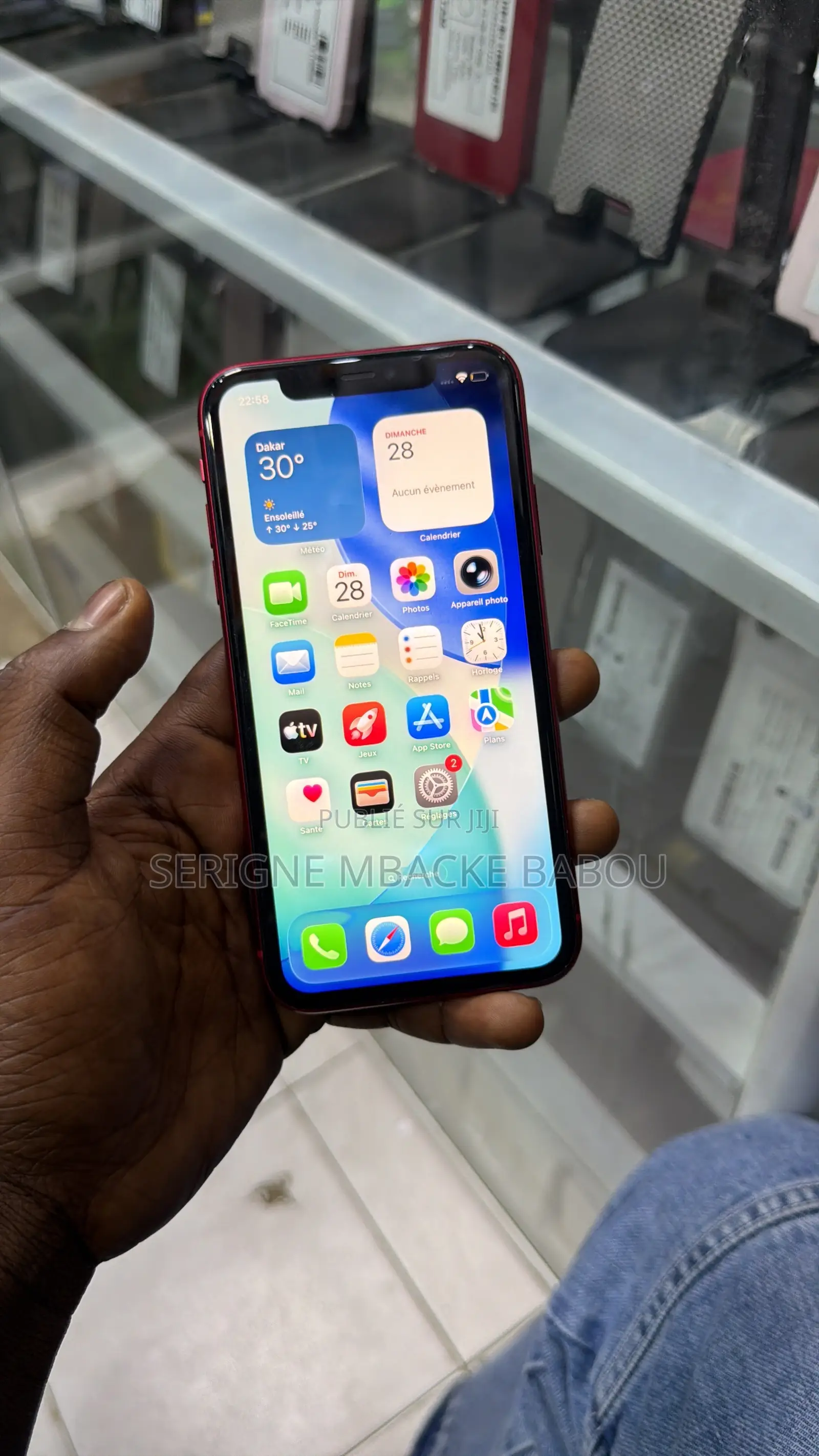 Apple iPhone 11 128 GB Rouge