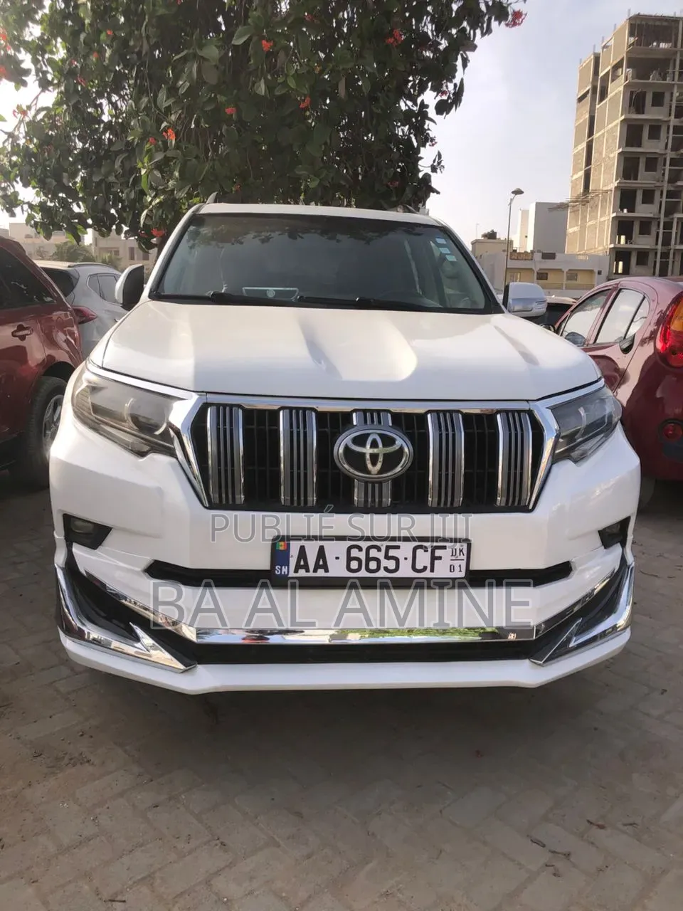 Toyota Land Cruiser Prado 2014 Blanc