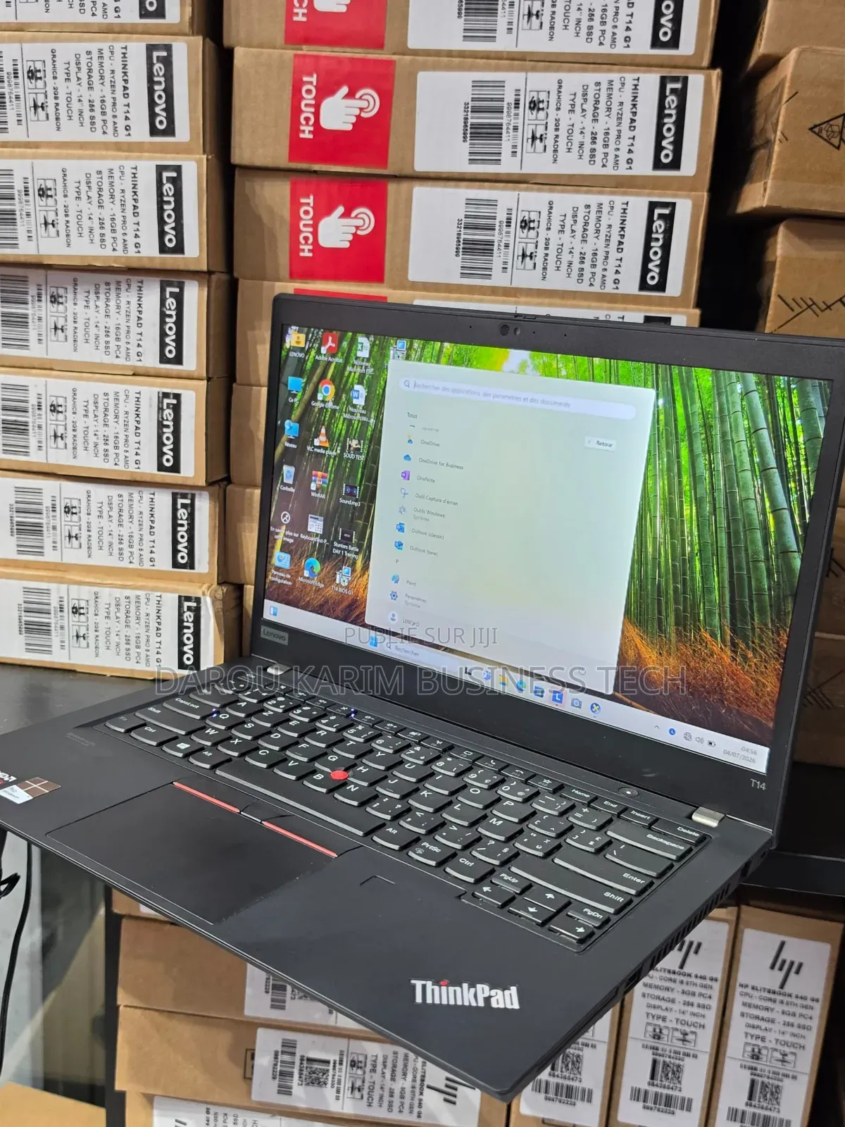 Nouveau Lenovo ThinkPad T14 16GB AMD Ryzen 5 SSD 256GB