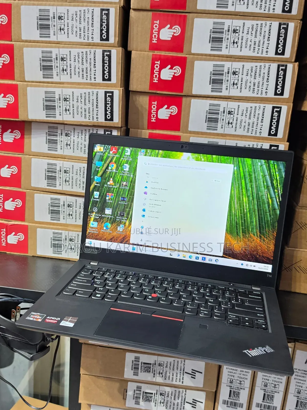 Nouveau Lenovo ThinkPad T14 16GB AMD Ryzen 5 SSD 256GB