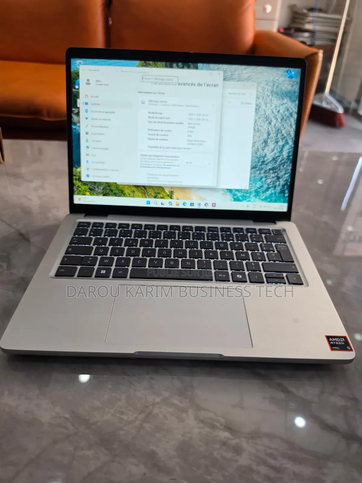 Nouveau Ordinateur portable Dell Pro Plus 13 16GB AMD Ryzen 5 SSD 512GB