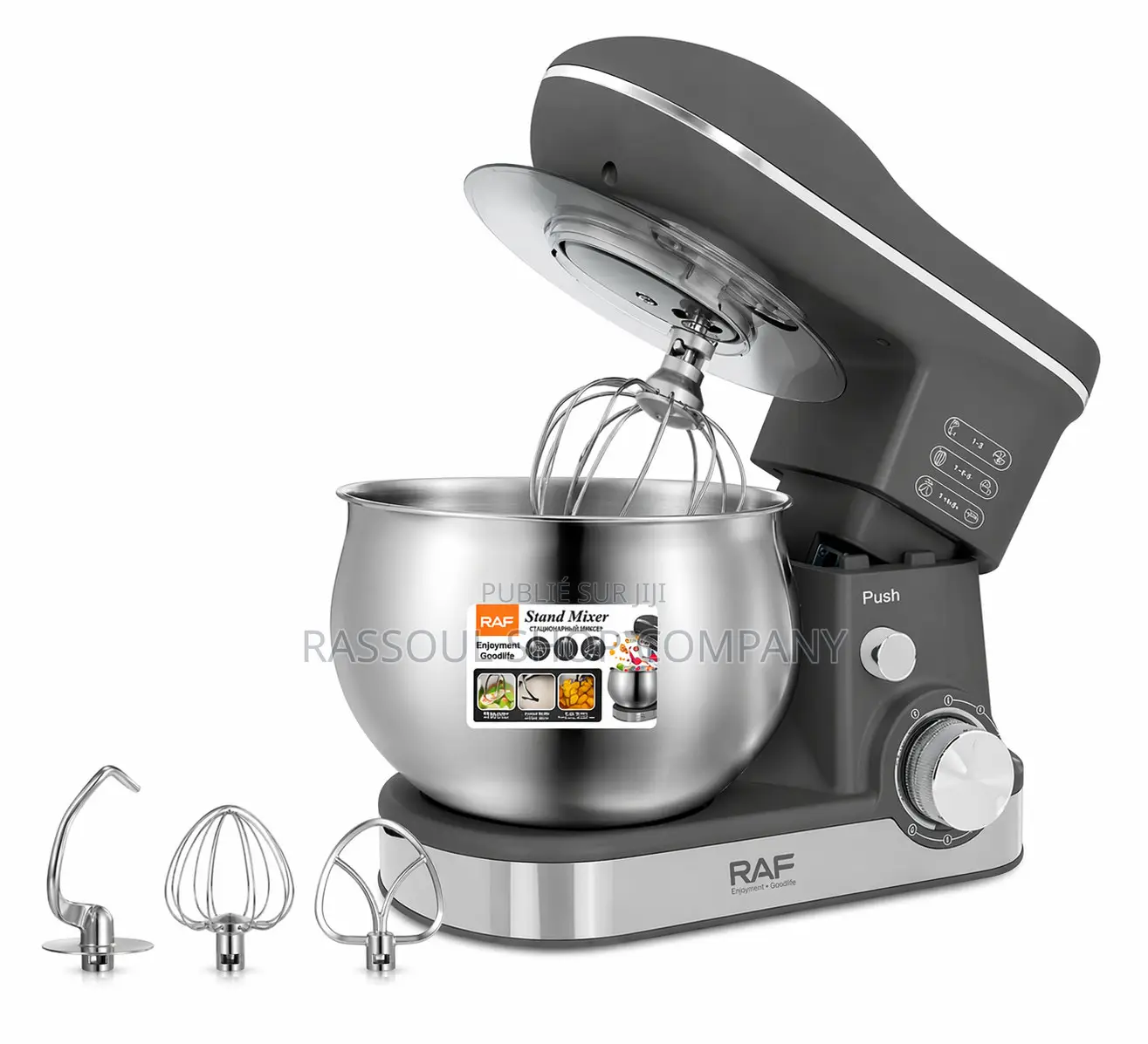 Robot Batteuse Électrique Gm 5 Litres Très Puissant Puissance 1800w