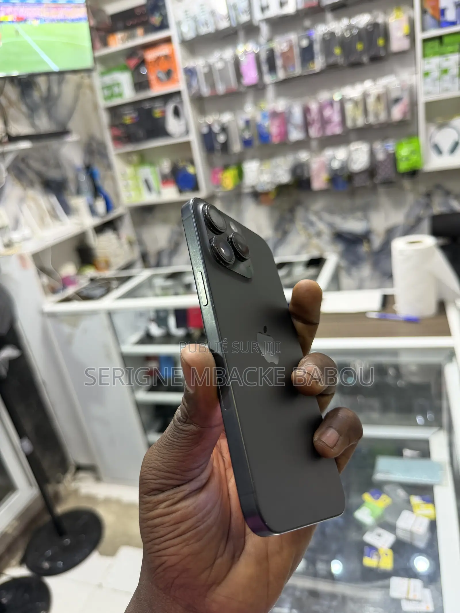 Nouveau Apple iPhone 15 Pro Max 256 GB Noir