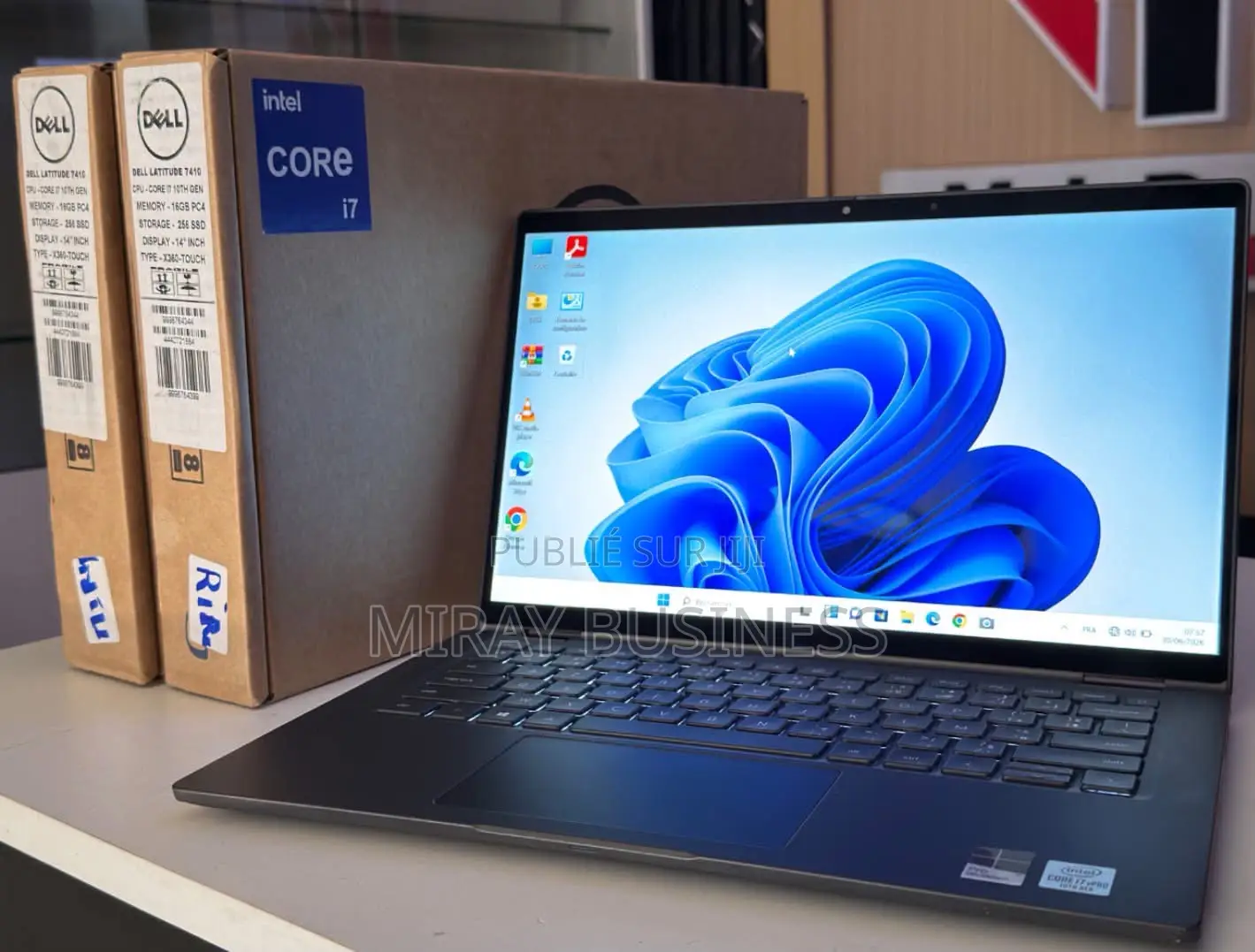 Ordinateur portable Dell Latitude 7410 16GB Intel Core i7 SSD 256GB