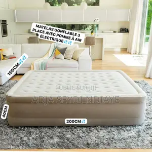 Matelas Gonflable Deux Place Avec Pompage Automatique