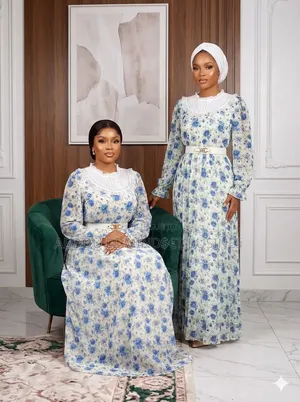 Robe Hijab Avec Ceinture Disponible