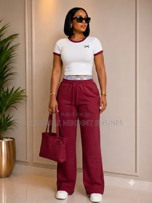 Ensemble Body Bas Large Avec Sac Disponible