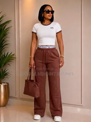 Ensemble Body Bas Large Avec Sac Disponible