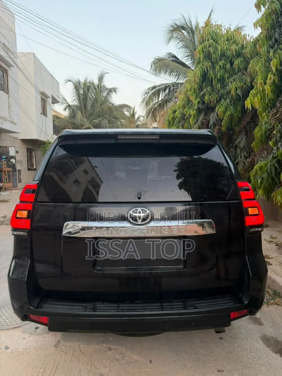 Toyota Land Cruiser Prado 2018 Noir