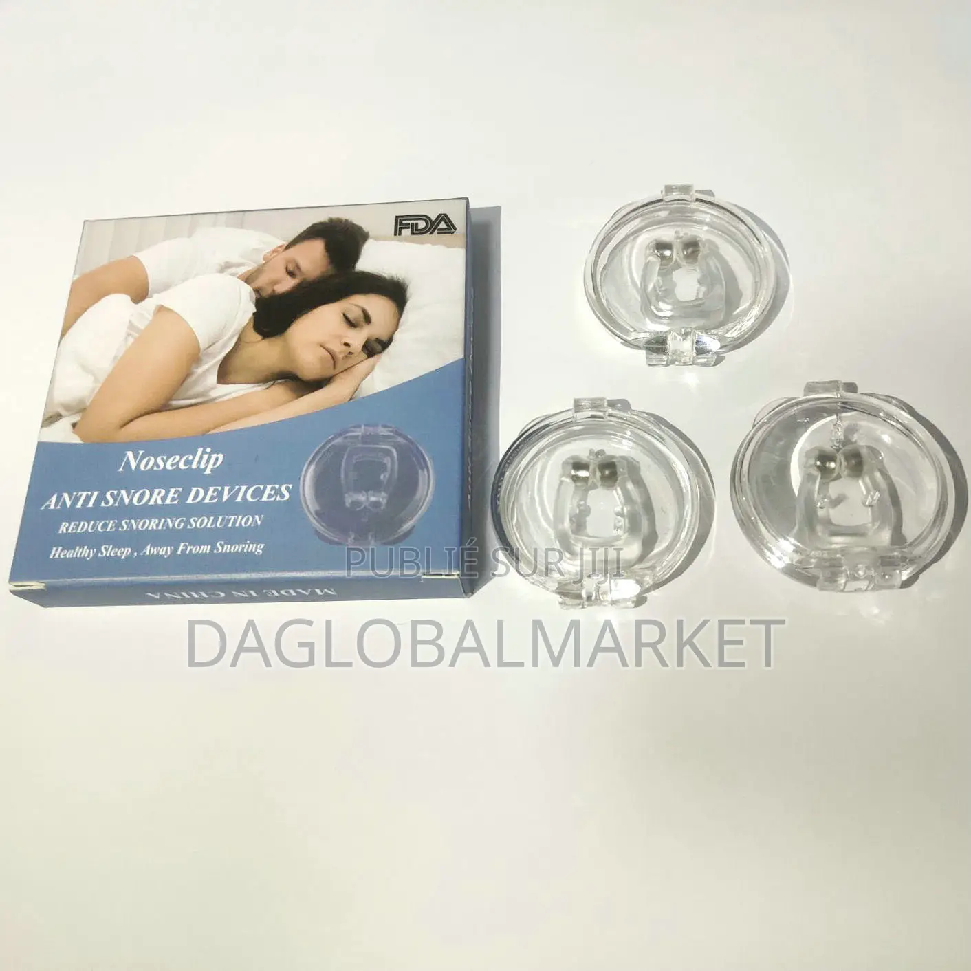 Pinces Nasales Magnétiques Anti-Ronflement en Silicone Offre