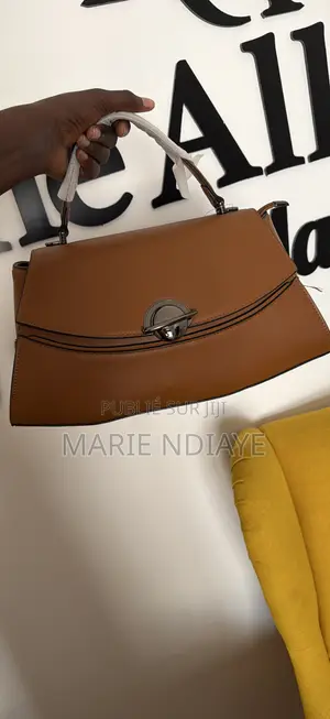 Sac À Main De Couleur Marron Chic Et Classe