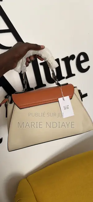 Sac À Main Beige Orange Chic Et Classe