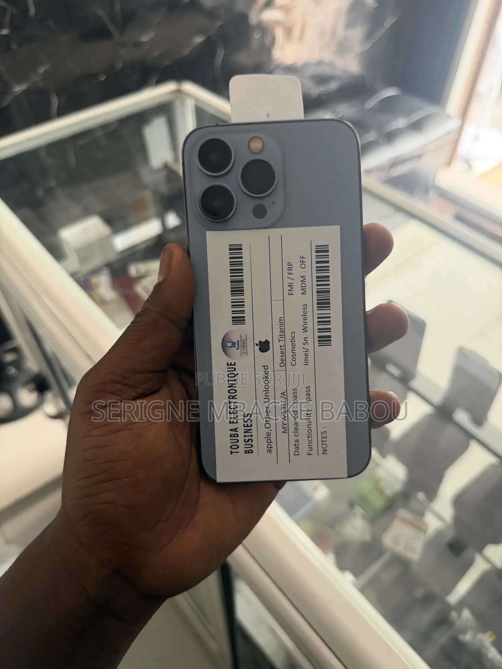 Nouveau Apple iPhone 13 Pro 128 GB Bleu